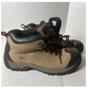 Timberland Women’s Waterproof Leather Hiking Boots 10M Tan Brown BSFP